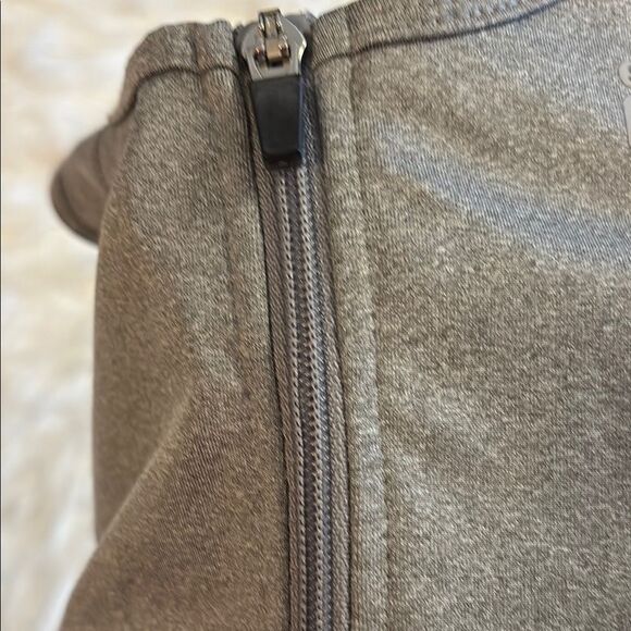 Fila Gray Sports Bra with Front Zipper and Racerback - Picture 3 of 7